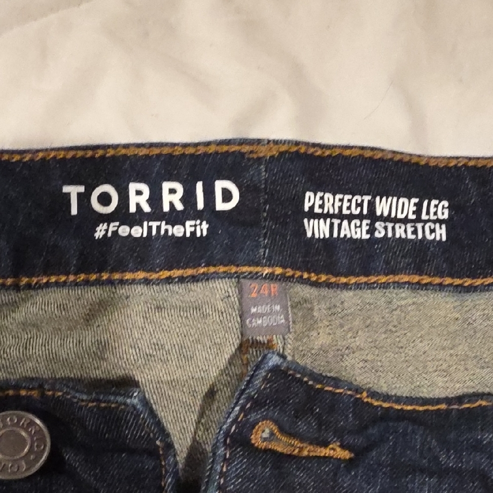 Torrid Women's Relaxed Fit Jeans - Dark Blue